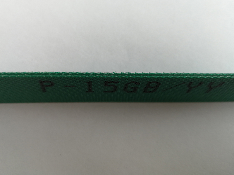 1.5mm green PVC conveyor belt